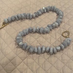 Natural stone necklace